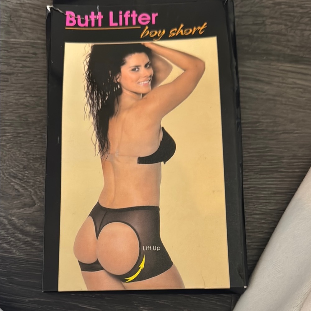 Black Butt Lifter Boy Short